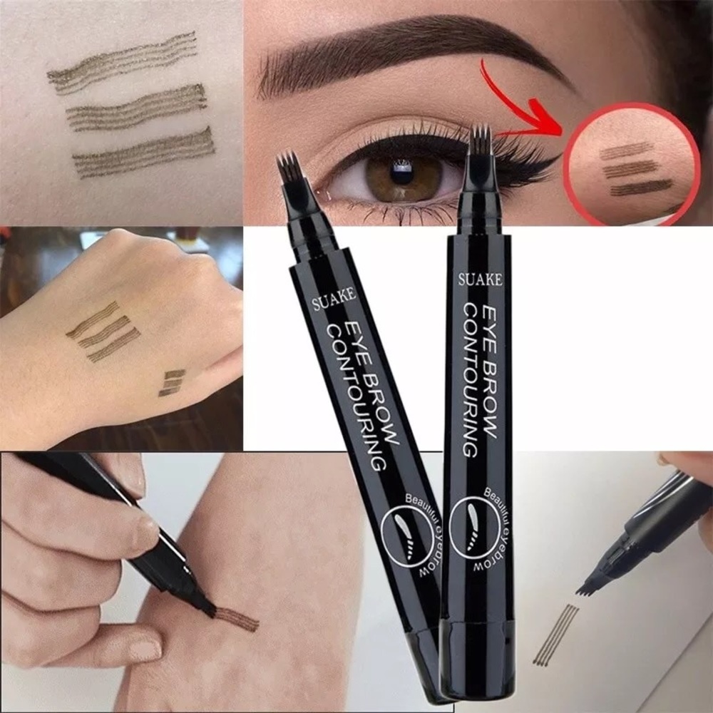 Eyebrow Liquid Pen Microblading liner makeup cosmetics beauty lining ink - Picture 5 of 11